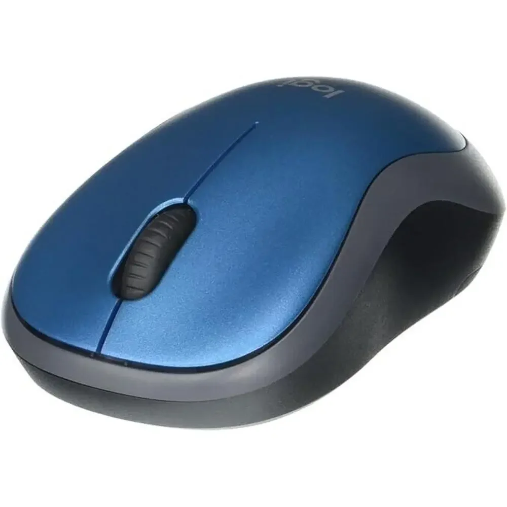 Logitech M185 Wireless Mouse - 2.4 GHz w/ USB Receiver, 1000 DPI Optical Track